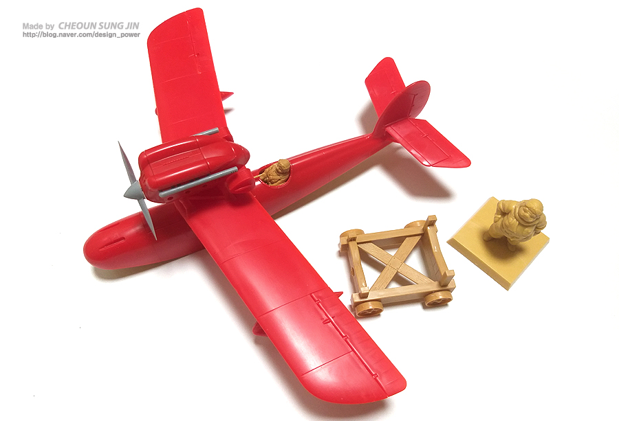 붉은돼지 Savoia S21 전투기 프라모델 모형_9.jpg