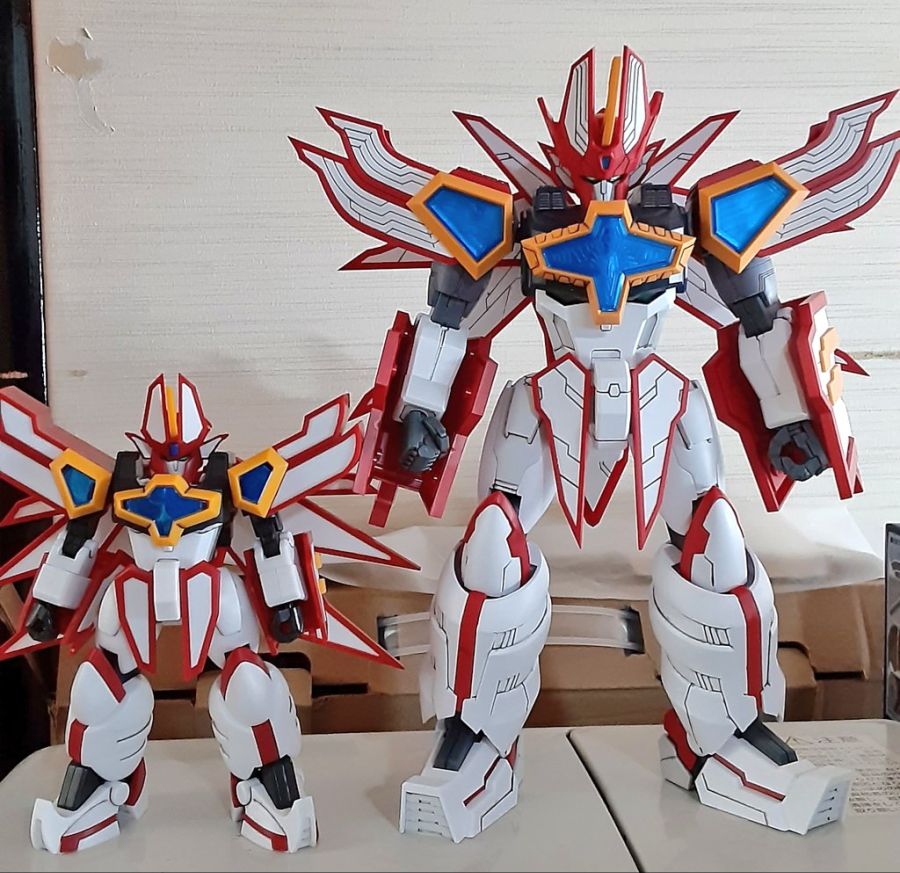 [굿 스마일] MODEROID 슈퍼 그랑조트 & 창모완제 비교 사진 2_1.jpg