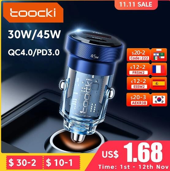 Toocki 차량용 충전기 ($1.55/5일 배송)_1.jpg
