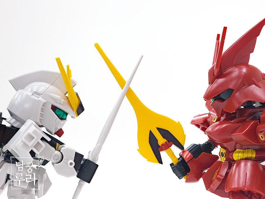 건프라 뉴비 남궁루리의 두 번째 완성작, 사자비 SDEX (일명 건담 사마비)_7.png