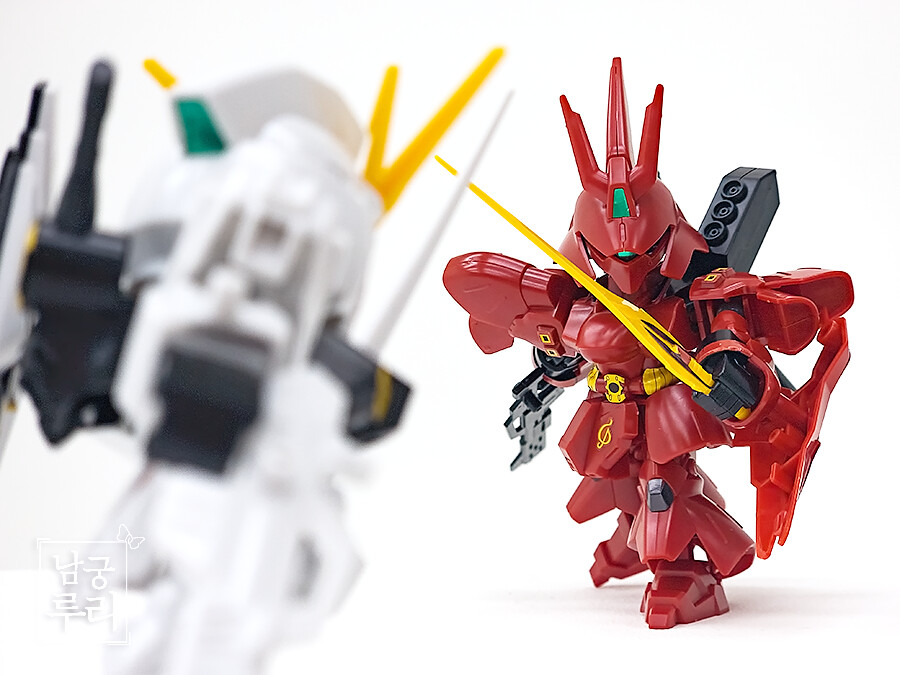 건프라 뉴비 남궁루리의 두 번째 완성작, 사자비 SDEX (일명 건담 사마비)_8.png