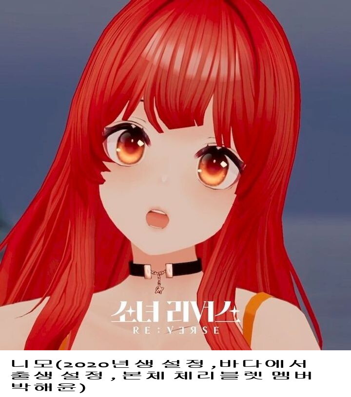 1월 공개 버츄얼 걸그룹 서바이벌 출전 캐릭터 소개(본체는 전현직 걸그룹)_18.jpg