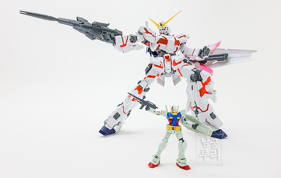 (스압) 건프라 뉴비 남궁루리의 네 번째 완성작, 유니콘 건담 메가사이즈 (DM)_31.jpg