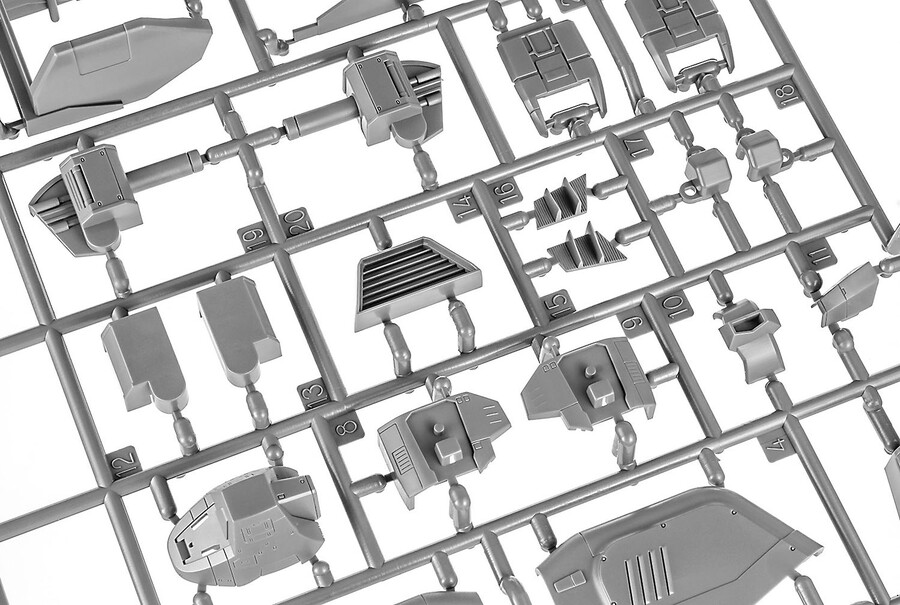 [하세가와] 전투메카 자붕글 1/72 자붕글. 런너 샘플 공개_5.jpg