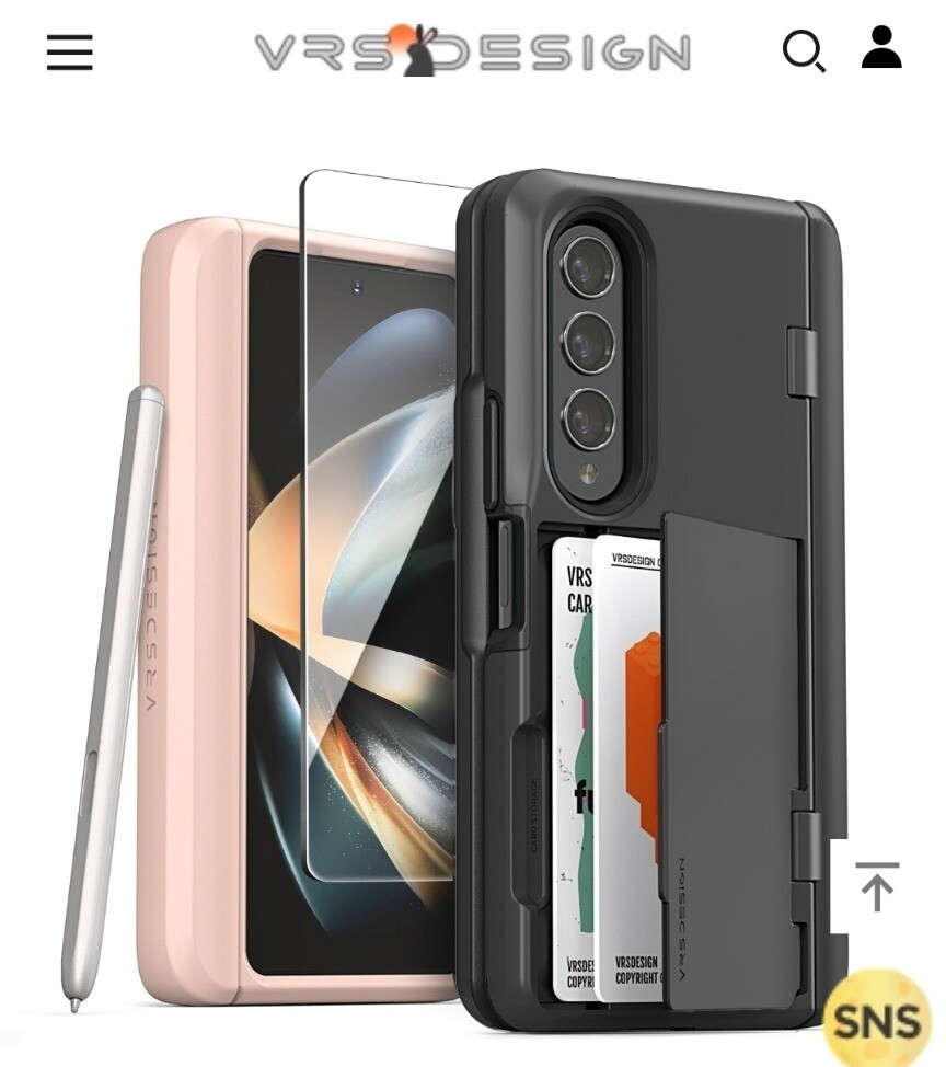 [베루스]사전예약할인 갤럭시Z폴드4 펜커버 핸드폰 케이스 /44,900원 무배_1.jpg