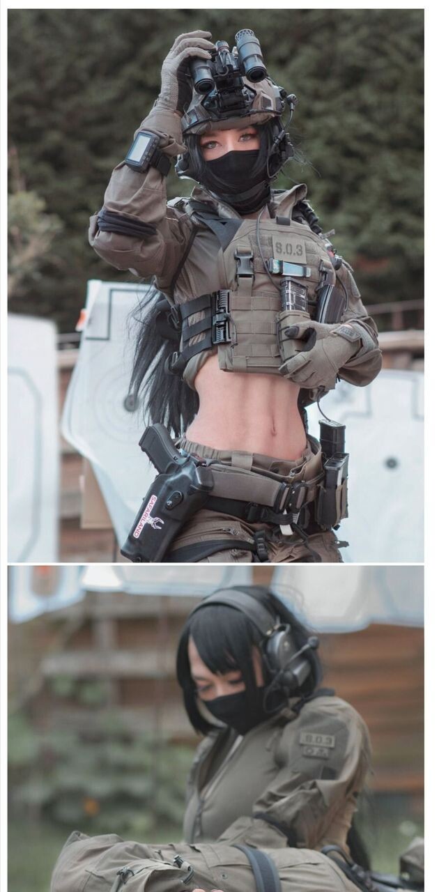 섹시한 밀리터리 코스프레_1.jpg