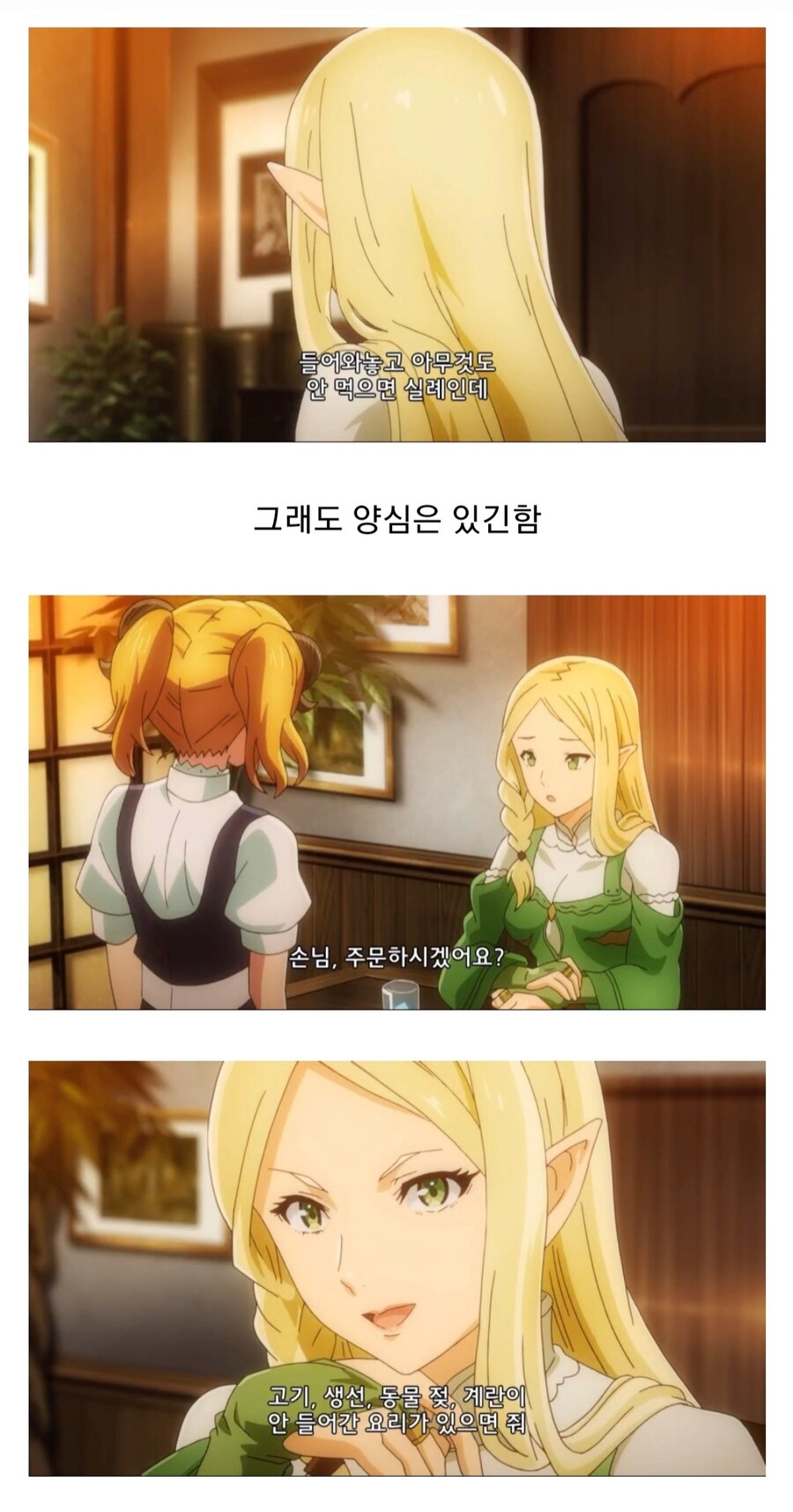 이세계 식당 비건엘프의 진실
