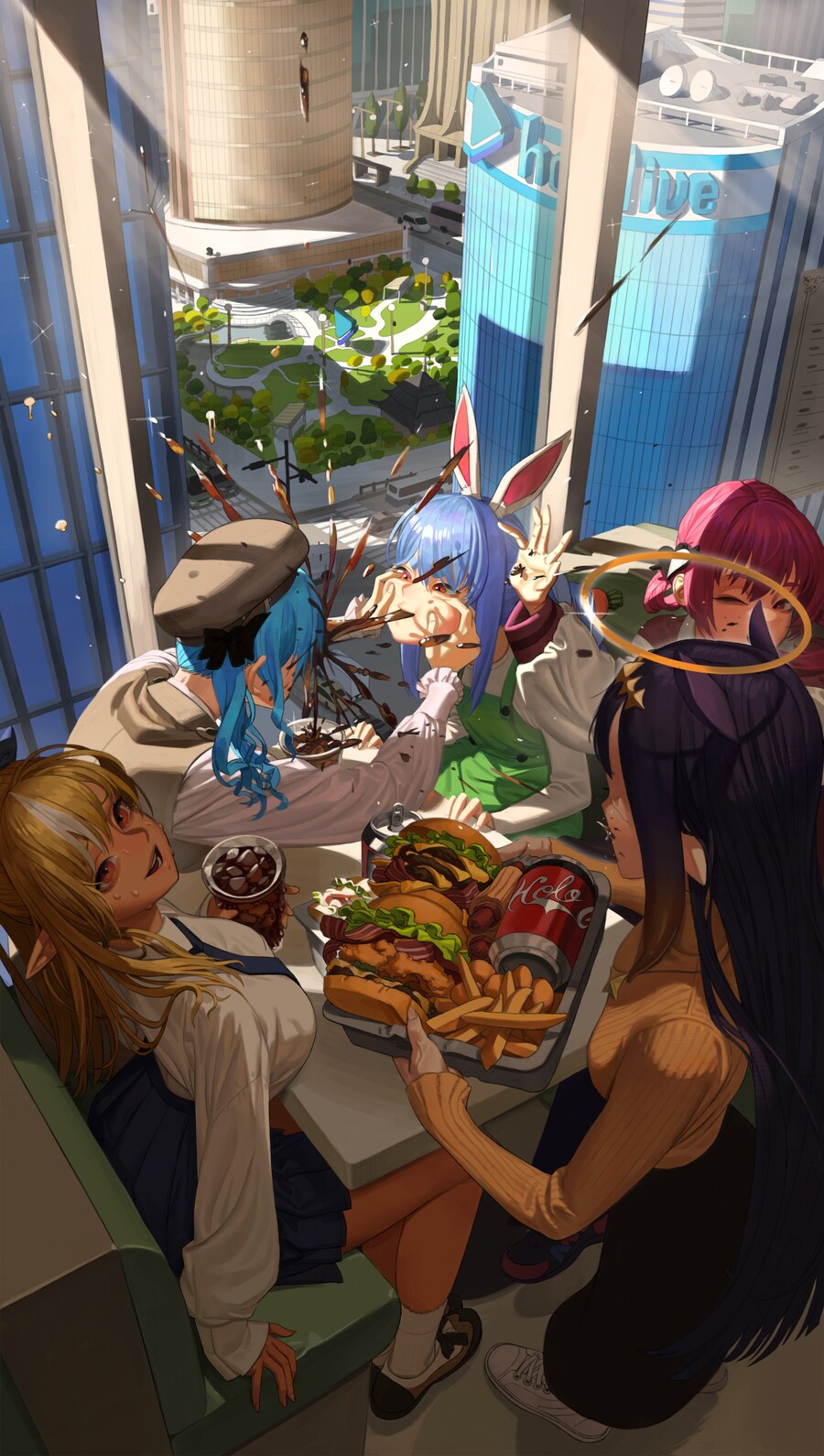 버튜버)홀로멤들의 좀 지저분한 점심시간_1.jpg