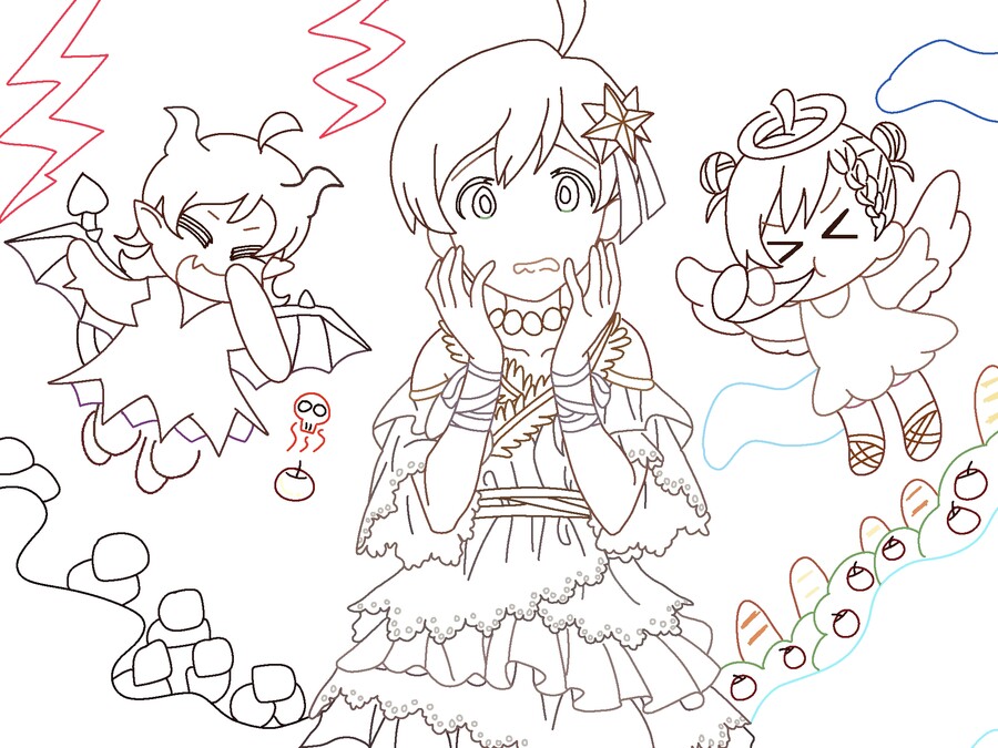 @) 키노시타 히나타를 그렸습니다베사~~_4.jpg