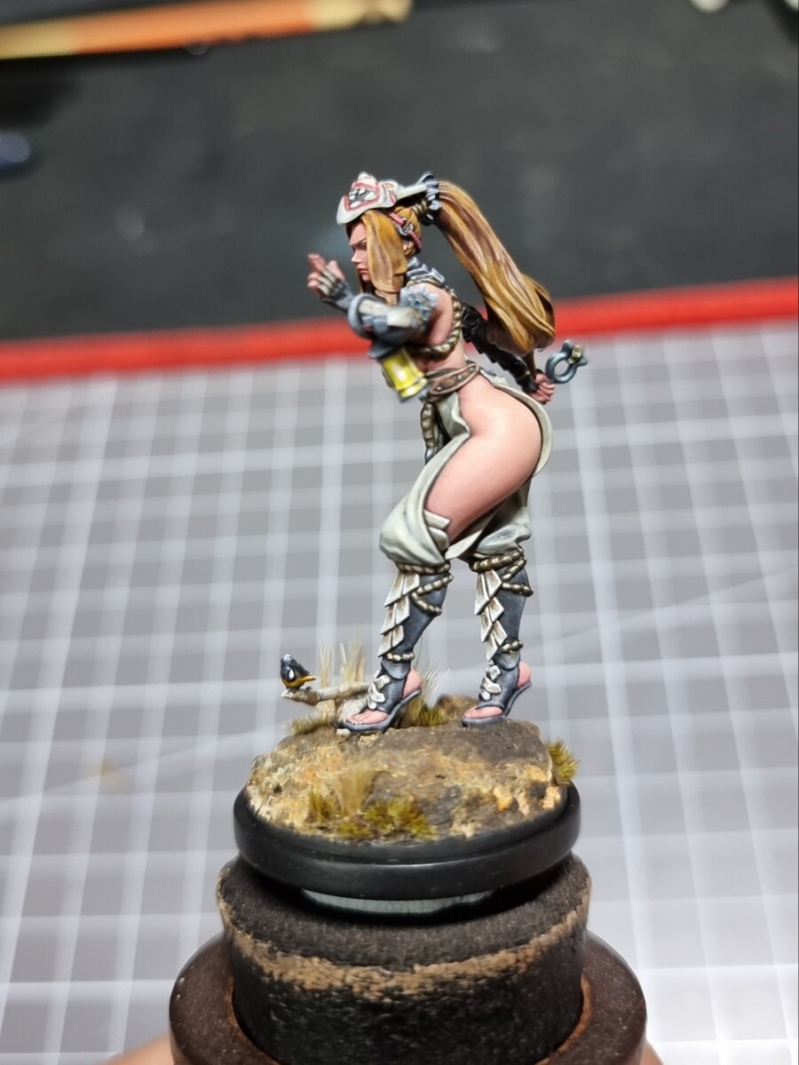 [도색완성] 킹덤데스 화이트 선라이온 아머 에르자._3.jpg