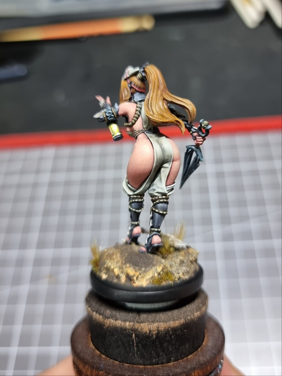 [도색완성] 킹덤데스 화이트 선라이온 아머 에르자._4.jpg