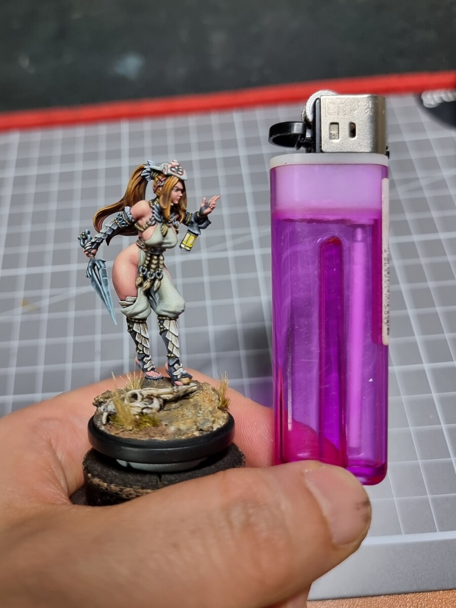 [도색완성] 킹덤데스 화이트 선라이온 아머 에르자._6.jpg