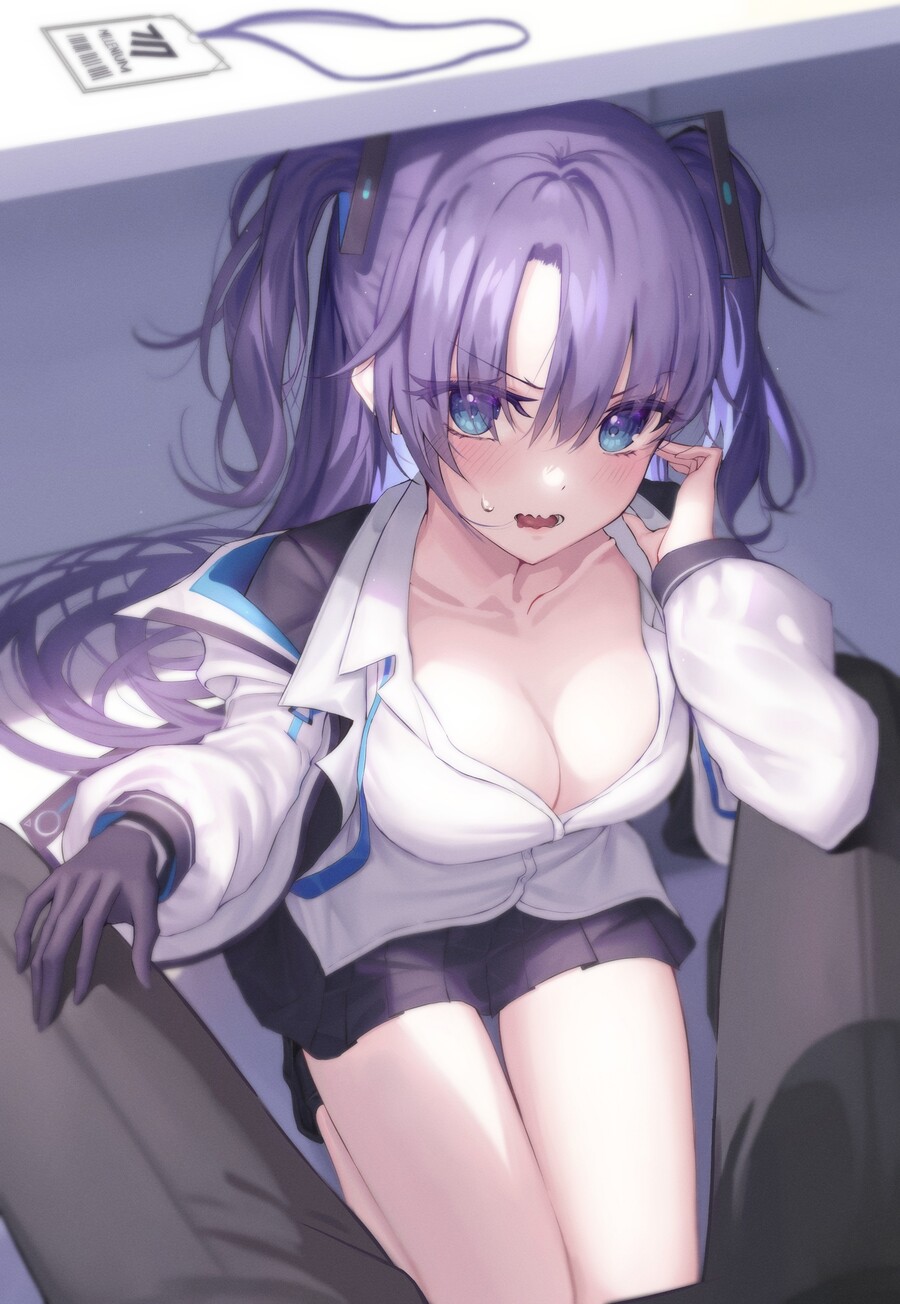 블루아카) 책상 아래의 냉혹한 회계_1.jpg