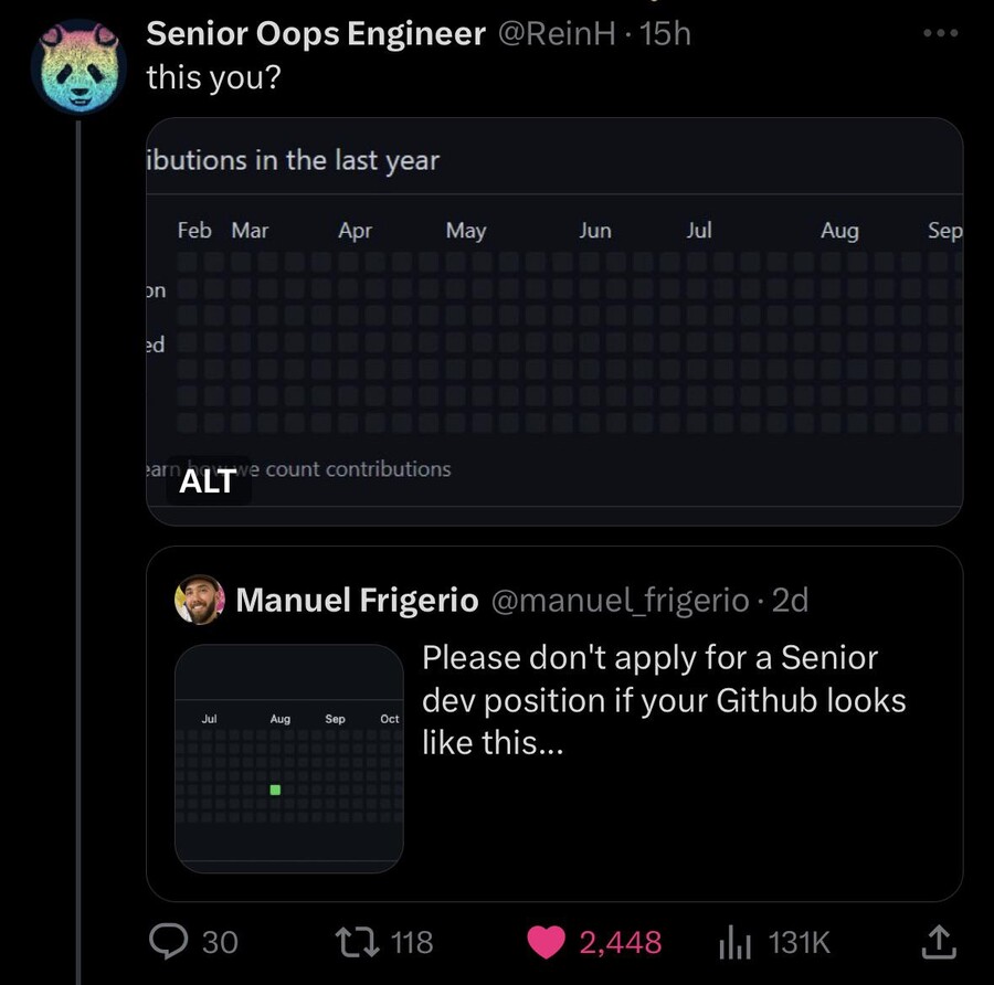 [개발자유머] 깃허브가 이런 상태면 시니어로 지원하지 마세요.jpg_1.jpg