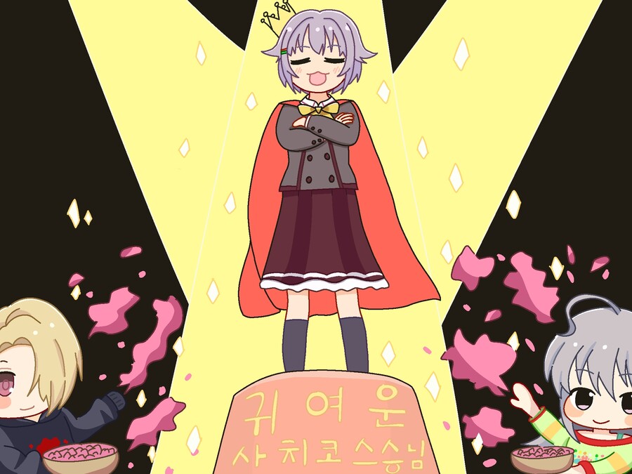 @) 새벽에 완성한 귀여운 사치코 스승님 보실래요?! (움짤)_15.jpg