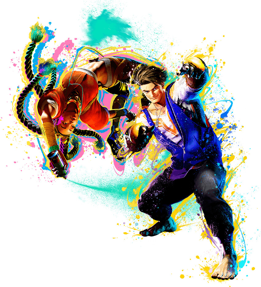 스트리트 파이터6 매드 기어 에디션 패키지(잡지, 피규어, 아트북, 스티커 세트)_10.png