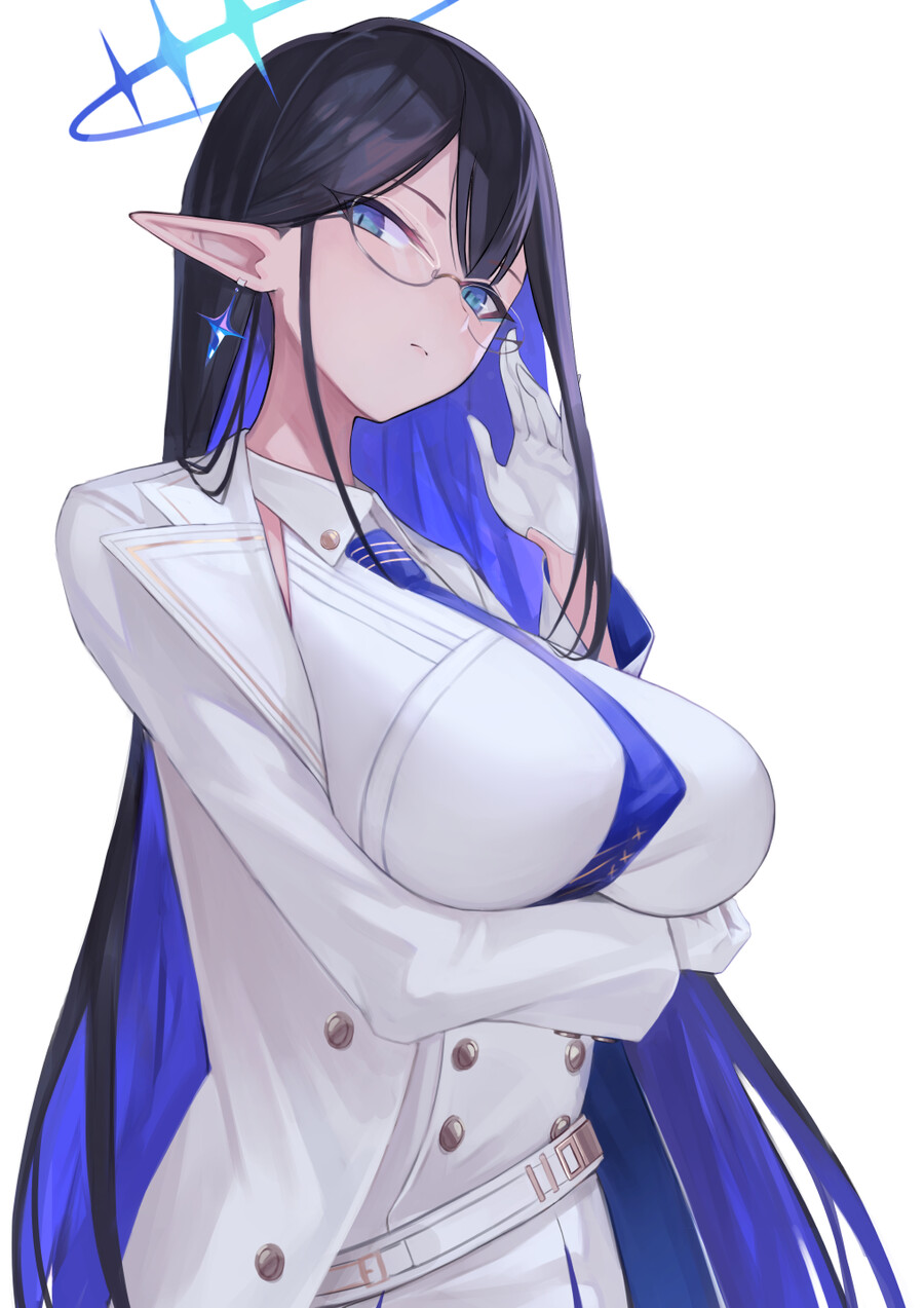 블루아카) 집무실에서 자고있는 선생을 발견한 린_1.png