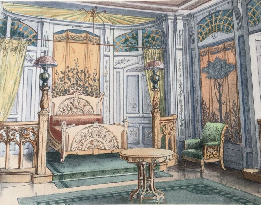 스압주의)19세기 모던 프렌치 인테리어 그림_6.jpeg