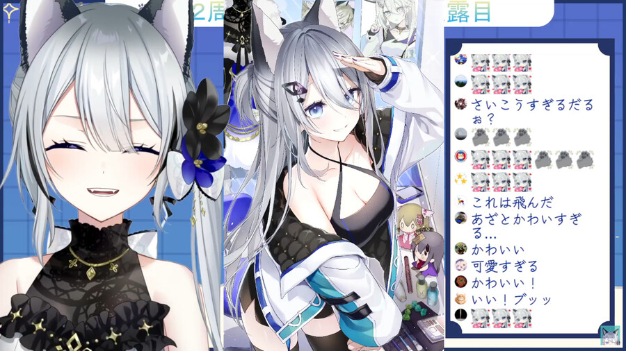 버튜버) 렌 신의상이랑 일러 귀엽다_2.png