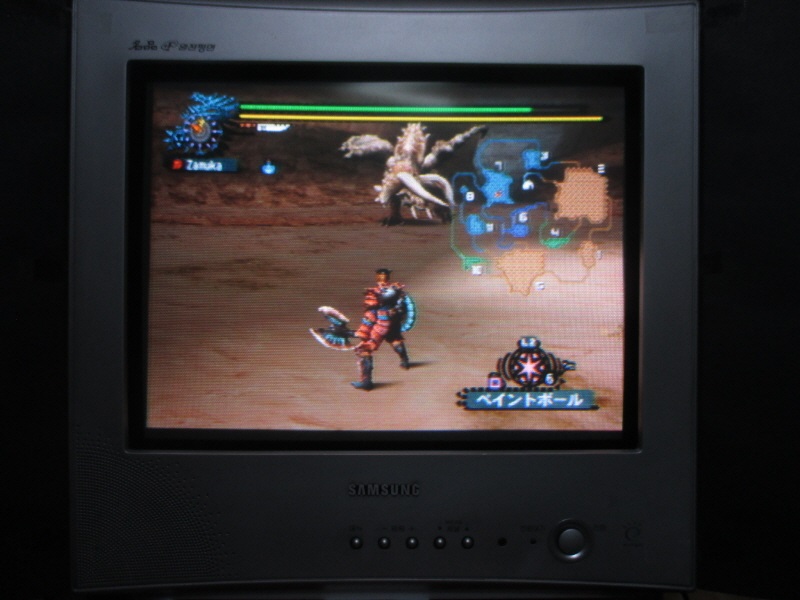 몬스터 헌터 도스 (13) - 브라운관 티비 화면_13.jpg