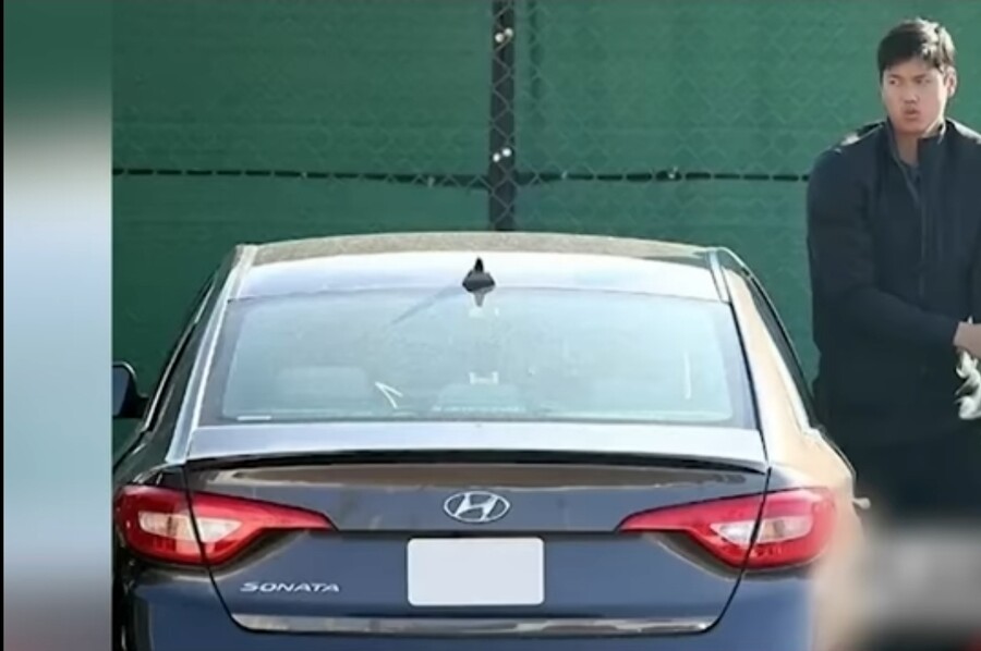 현대 소나타 탔던 오타니_1.jpg