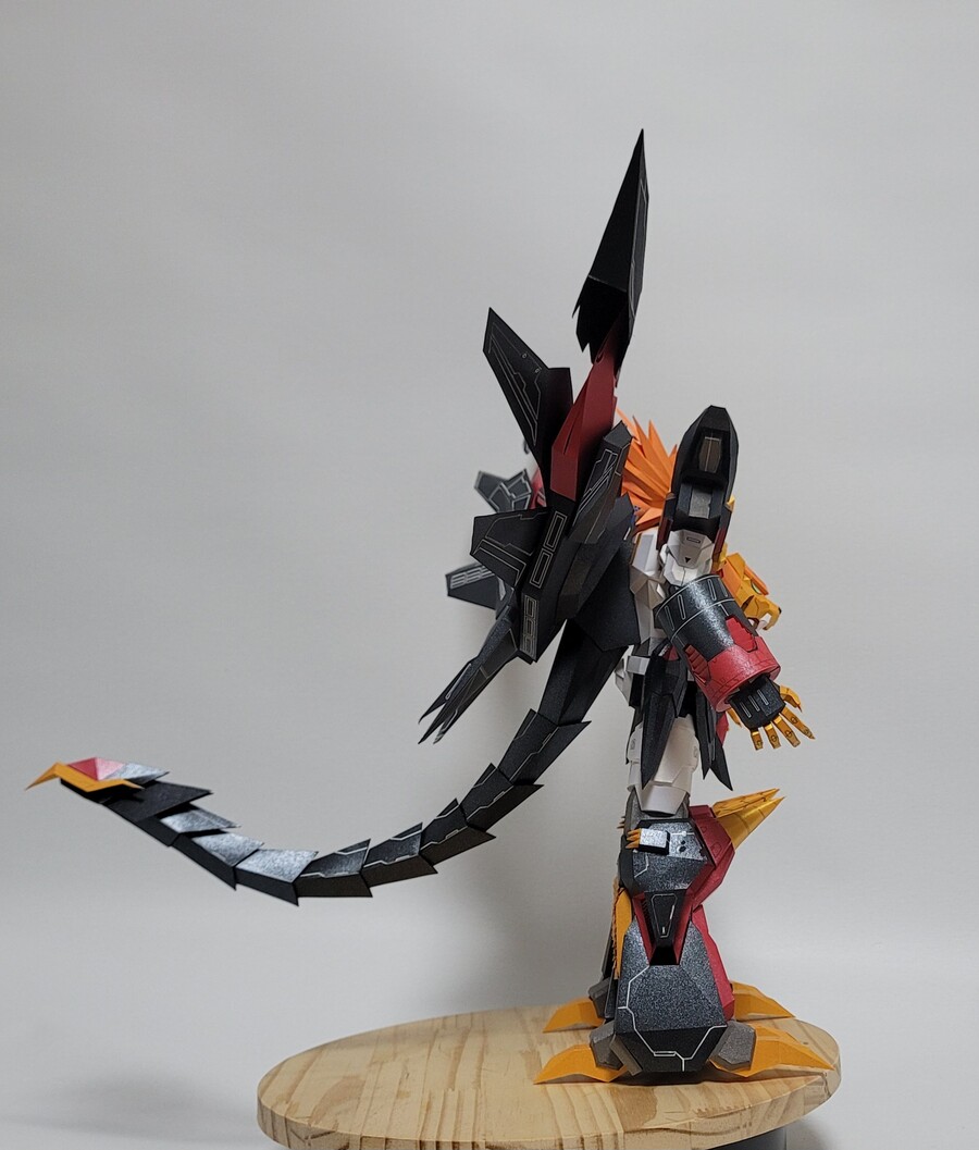 Papercraft gunpla 제네식 가오가이가 페이퍼크래프트_4.jpg