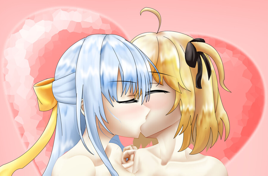 ㅇㅎ,전생왕녀) 피곤한 월요일 힐링용 백합짤_1.jpg