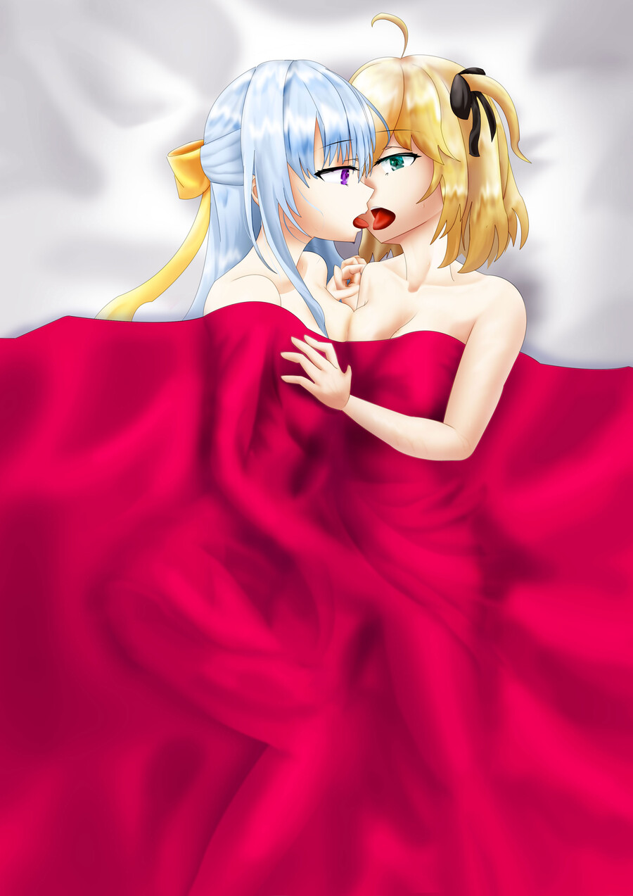 ㅇㅎ,전생왕녀)지난번 백합그림 좀 더 진행해서 가져왔어요_1.jpg