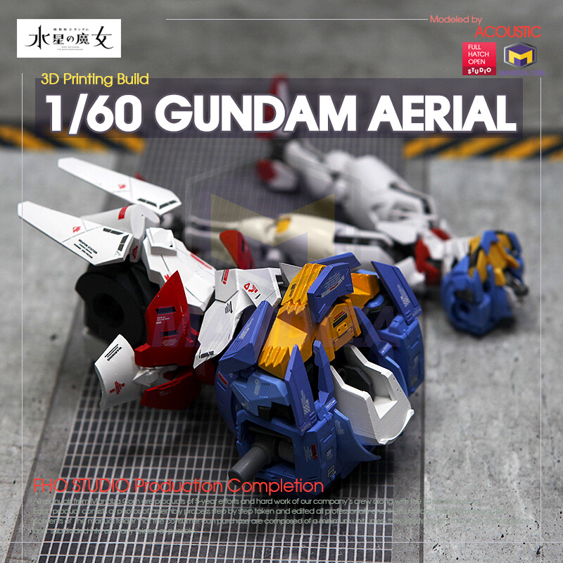 1/60] GUNDAM Aerial 3D Printing Build 바디 #01_1.jpg