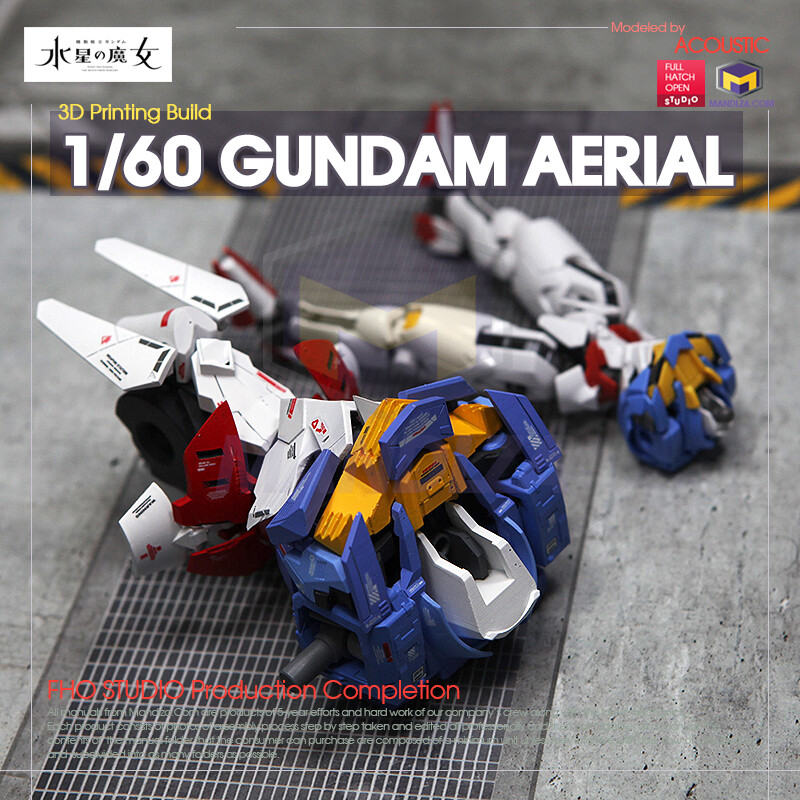 1/60] GUNDAM Aerial 3D Printing Build 바디 #01_5.jpg