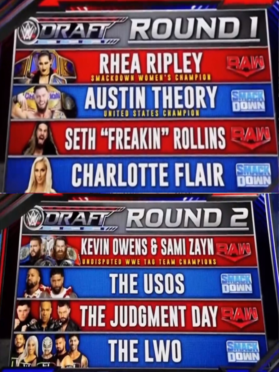 2023 WWE 드래프트 최종결과(로스터 정리는 다음주 러부터 적용)_3.jpg