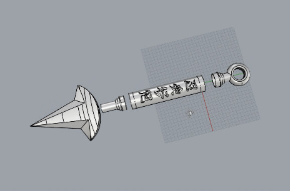 3D 프린터로 만든 나루토 미나토 수리검 필통_1.png
