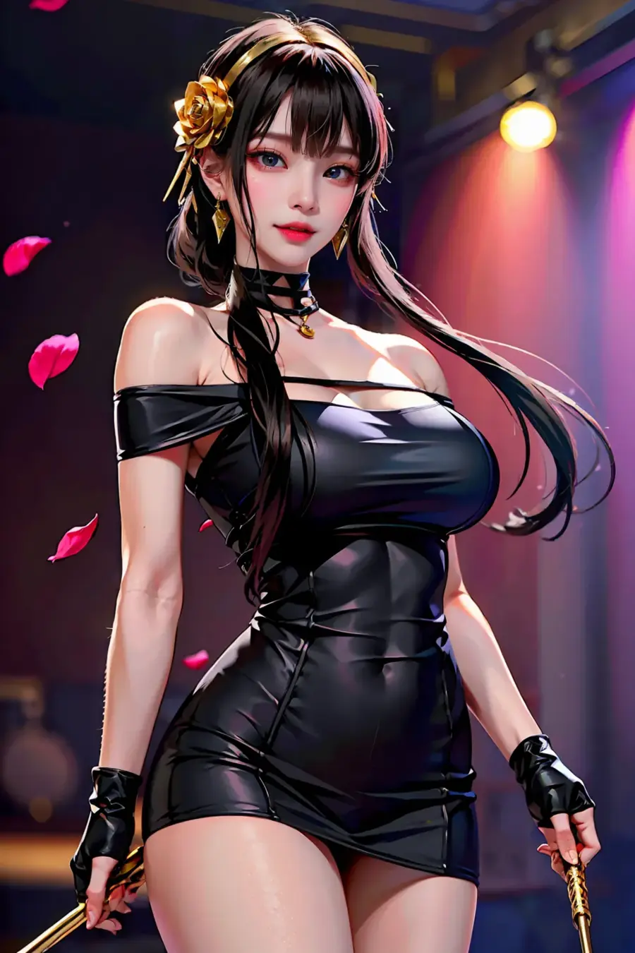 약후)AI:스파이×패밀리 요르포저애니3D하기.jpg_11.webp
