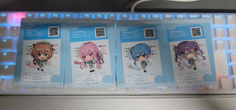 버튜버] 애니메이트 학생증 비닐 포장(?) 완료_2.jpg