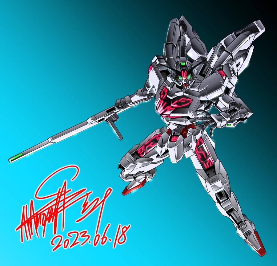 건담 수성의 마녀. 사카모토 카즈야씨의 건담 캘리번 일러스트_2.jpeg