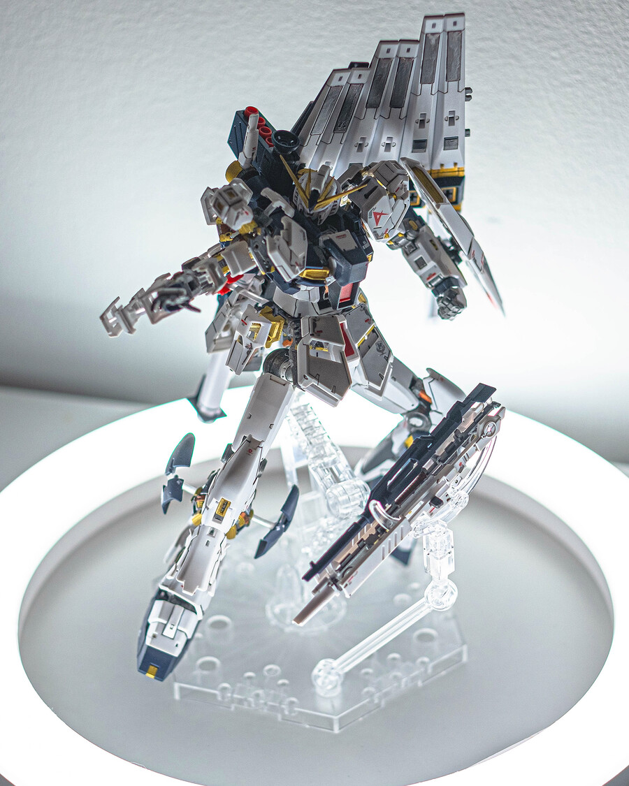 RG] 살짝스압주의) 건린의 드디어 뉴건담 붓도색 + 무광마감 완료!_1.jpg