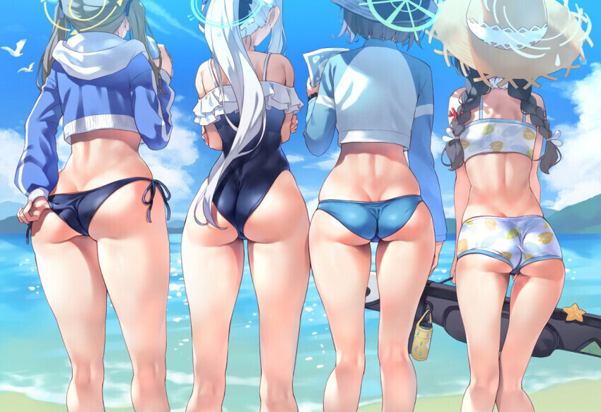 블루아카) 래빗소대 수영복 랜덤짤 3_21.png