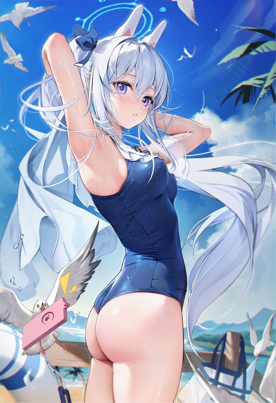 블루아카) 래빗소대 수영복 랜덤짤 3_25.jpg