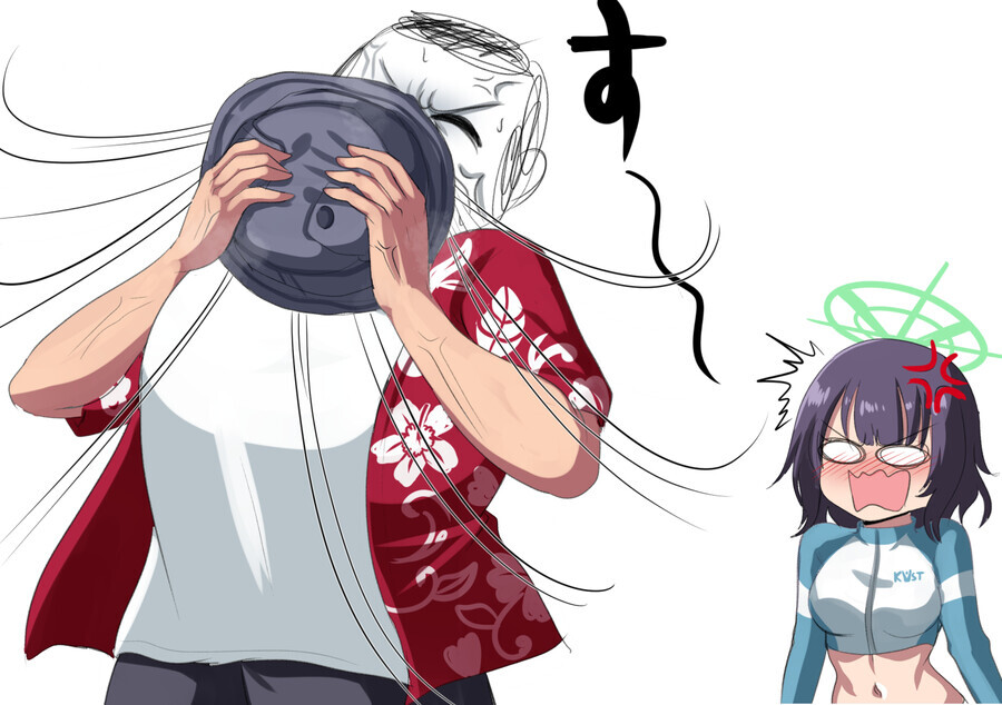 블루아카) 래빗소대 수영복 랜덤짤 5_7.png