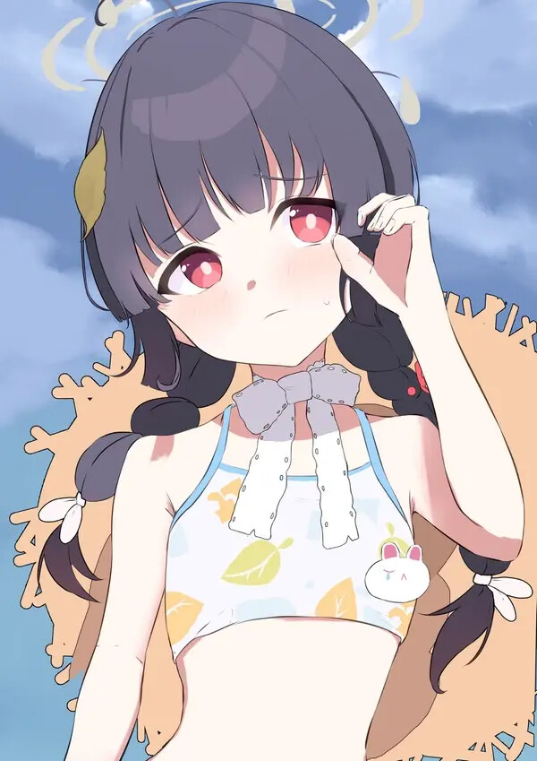 블루아카) 래빗소대 수영복 랜덤짤 5_24.png