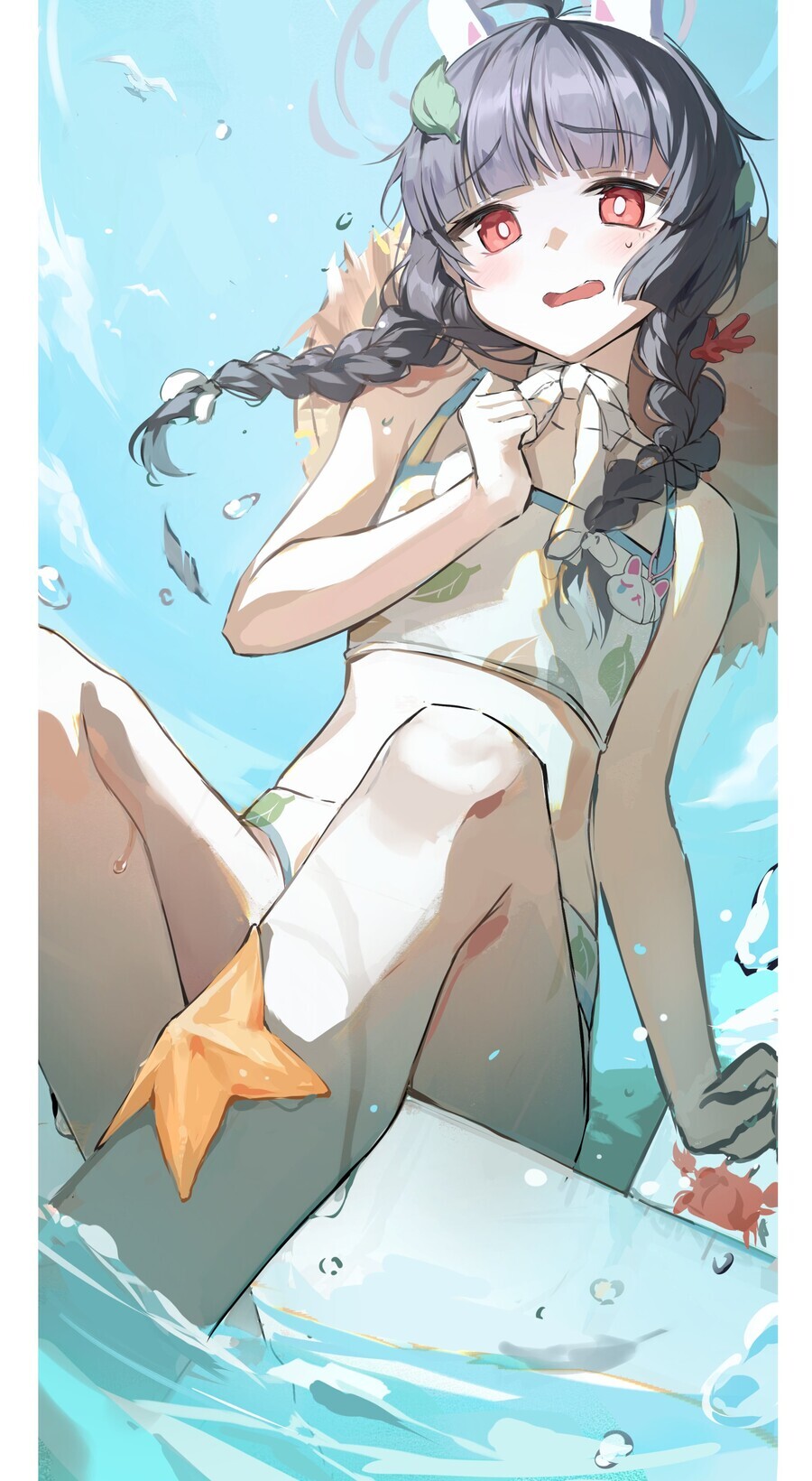 블루아카) 레빗소대 수영복 랜덤짤 8_10.jpg