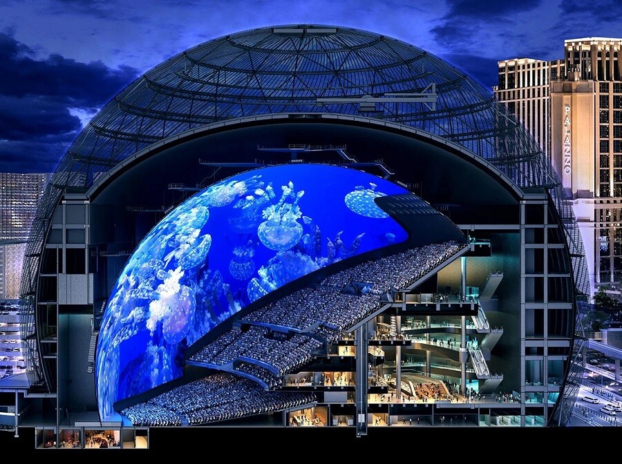 라스베가스에 만들어진 3조원짜리 공연장 근황_4.jpg