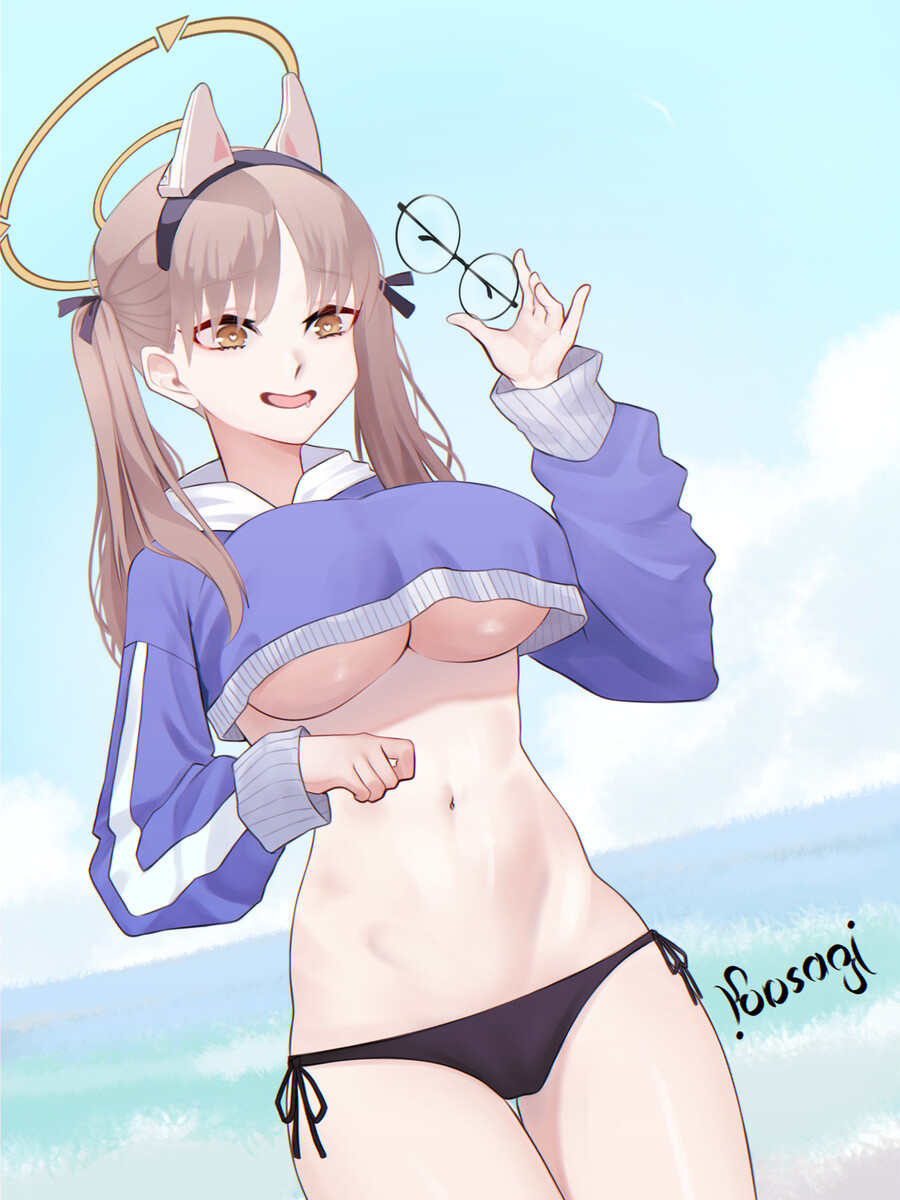 블루아카) 레빗소대 수영복 랜덤짤 10_22.png