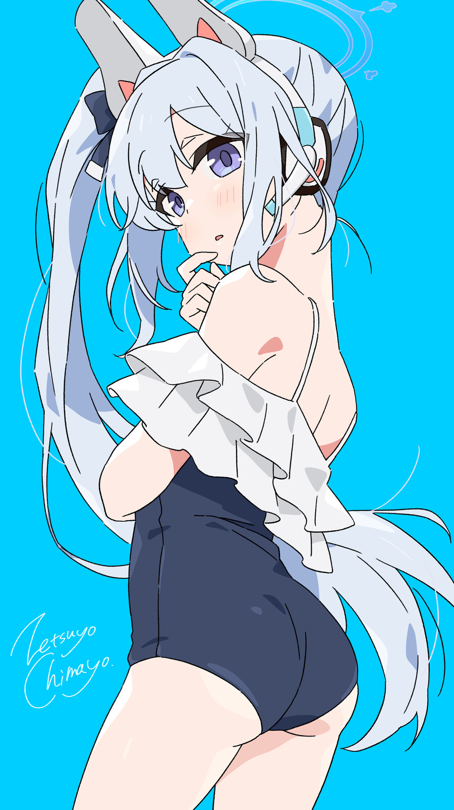 블루아카) 레빗소대 수영복 랜덤짤 11 (미야코 특집)_4.png