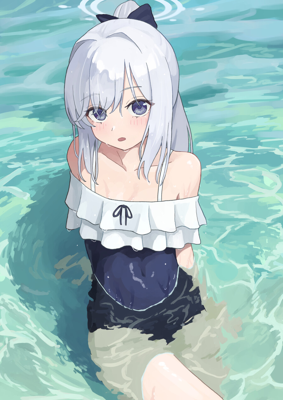 블루아카) 레빗소대 수영복 랜덤짤 11 (미야코 특집)_12.png