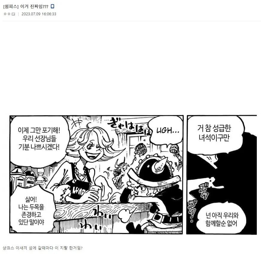 원피스) 최근 거인섬에서 밝혀진 샹크스의 붉은진실.jpg_1.jpg