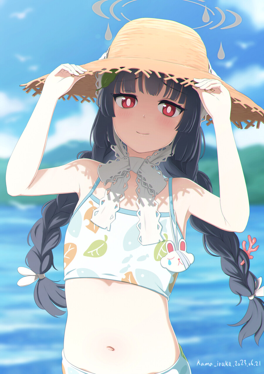 블루아카) 레빗소대 수영복 랜덤짤 14_7.jpg