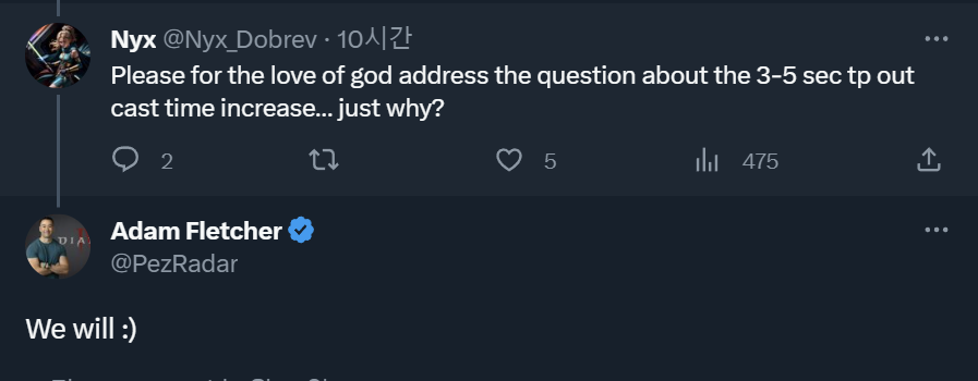 디아블로 4 던전 순간이동 시간 증가에 대해 생방송으로 대답할 예정_2.png