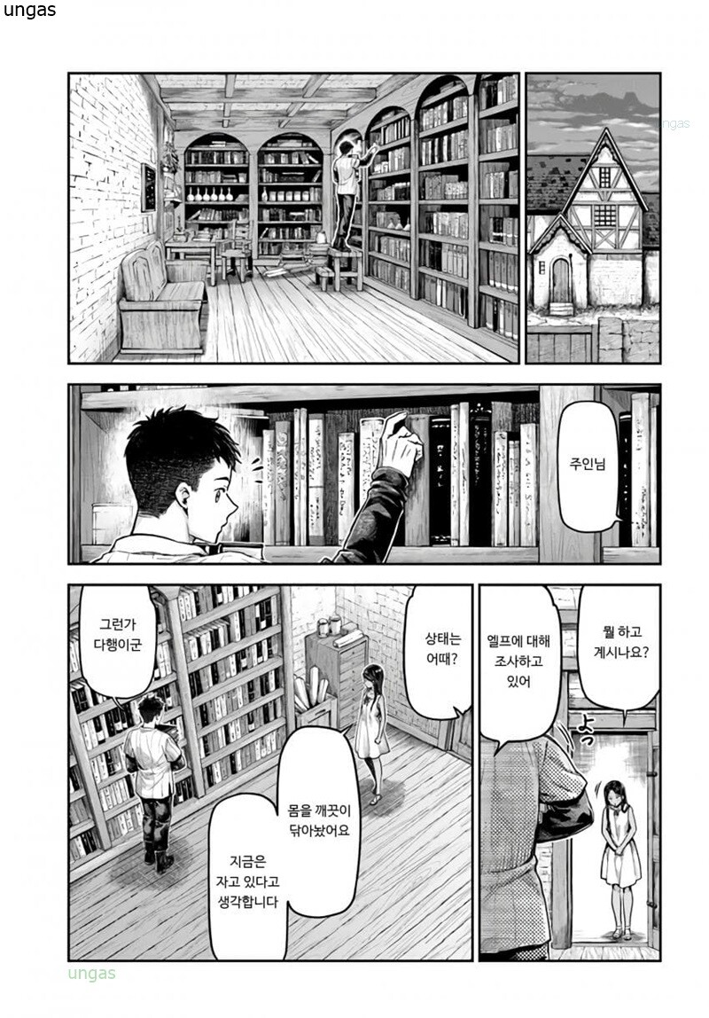 엘프 치료하는 연금술사 manhwa추가분