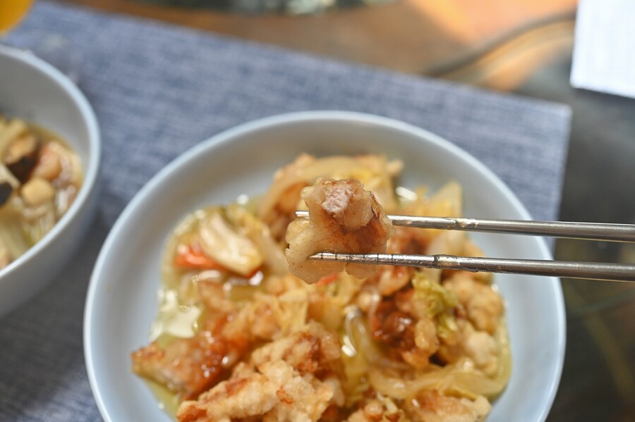 퇴근후 포장해온 탕수육/유산슬과 치즈 키스테라;ㅎ_6.jpg